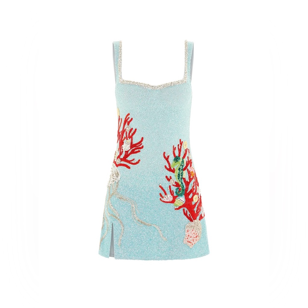 Clio Peppiatt Into The Ocean Mini Dress (size M)